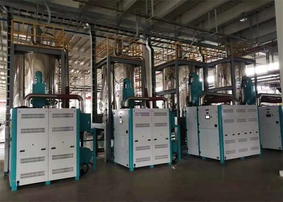 Máquina de secagem industrial do ANIMAL DE ESTIMAÇÃO da roda do favo de mel do desumidificador dessecante da resina plástica