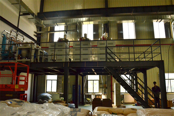 OMCS-80 centralizou a desumidificação que seca o sistema de alimentação que granula o processamento plástico