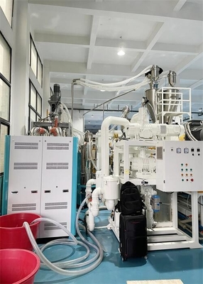 1500 Kg/H da cristalização da capacidade e a máquina de secagem para o ANIMAL DE ESTIMAÇÃO que cola o material