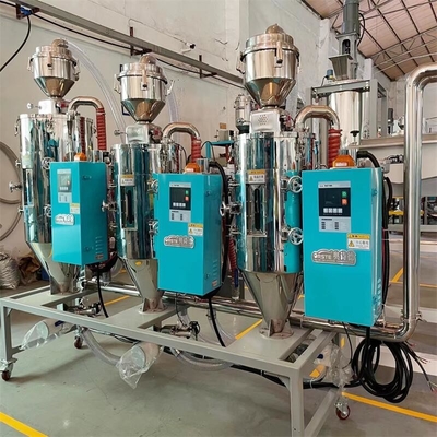 Máquina mais seca OHD-160-O do funil 6KW plástico de aço inoxidável para a secagem do PVC dos PP do PE