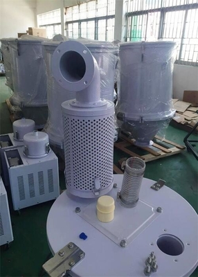 30-6000T moldagem por injecção de plástico Hopper Secador Diâmetro variado
