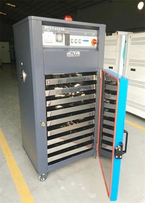 OOD-9 6.4KW que seca Oven Plastic Granules Resin Cabinet industrial Tray Dryer