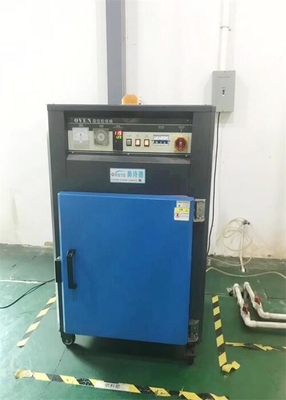 OOD-9 6.4KW que seca Oven Plastic Granules Resin Cabinet industrial Tray Dryer