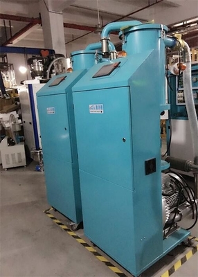 Máquina de carregamento automático de distância de 200 m com motor de 15 kW para carregamento rápido e suave de plástico