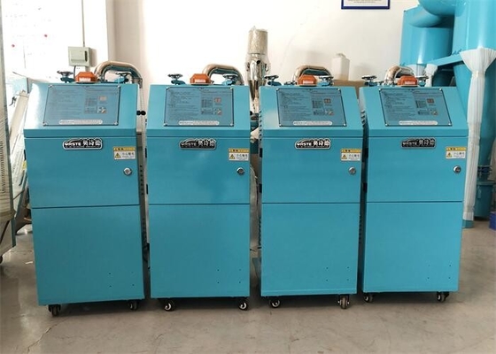 Carregador de vácuo industrial de resina de plástico com sistema de controlo PLC