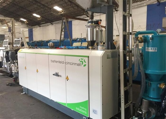 Carregador automático de vácuo para resina de plástico em cinza-verde