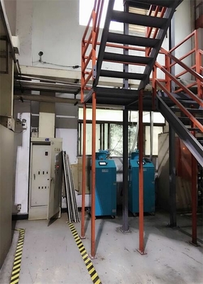 Carregador de vácuo industrial de resina de plástico com sistema de controlo PLC