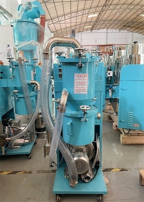 Motor 0,75 -15 Kw carregador automático a vácuo com tubulação Φ 38-63 mm para materiais verdes cinzentos