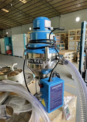 Máquina do carregador do único vácuo auto 200 Kg/H da taxa de transferência para a resina material plástica