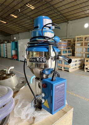 Máquina do carregador do único vácuo auto 200 Kg/H da taxa de transferência para a resina material plástica