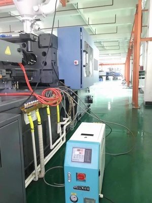 Controlador de temperatura de molde azul e branco flexível com óleo de transferência de calor e 1-5 HP de potência