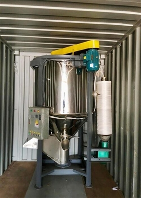 SUS lustrado plástico OVM-2000 da máquina de mistura da resina vertical dos grânulo