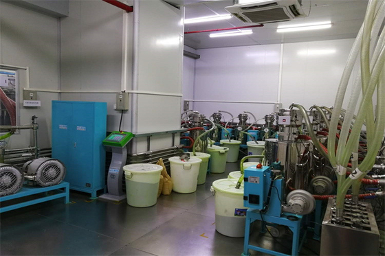 Sistema de alimentação de mistura de secagem centralizado de aço inoxidável para o transporte de materiais