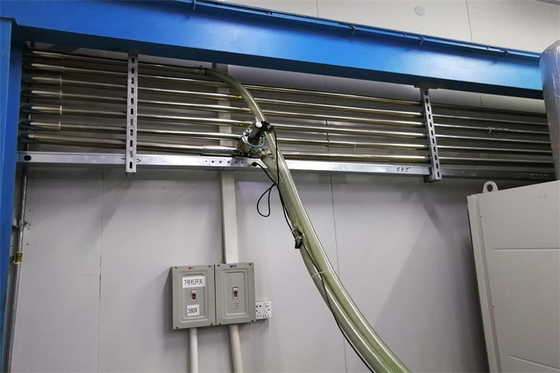 Sistema de alimentação centralizado de secagem de aço inoxidável para o transporte de materiais múltiplo