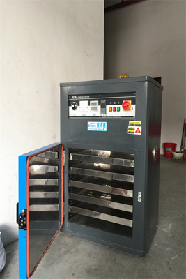 Resina plástica de aço OOD-5 dos grânulo de Tray Industrial Oven Dryer For do SUS