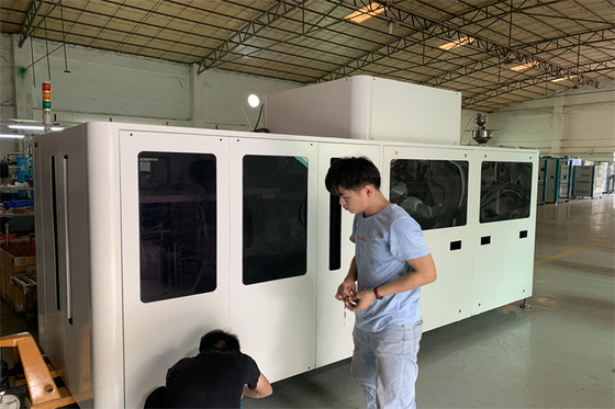 Máquina plástica OWP-A do peso do controle do PLC da máquina de embalagem da pelota do adubo do arroz