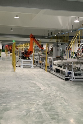 Controle do PLC que empilha pesando a máquina de empacotamento semi auto para a pelota plástica