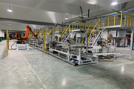 Empilhando do peso e de empacotamento o automóvel da máquina semi inteligente para a pelota plástica