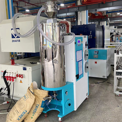 Carregadores dessecantes industriais compactos do funil do desumidificador para a resina de plásticos
