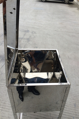80L - escaninho de aço inoxidável do tanque de armazenamento 1000L para a armazenagem da pelota da resina plástica