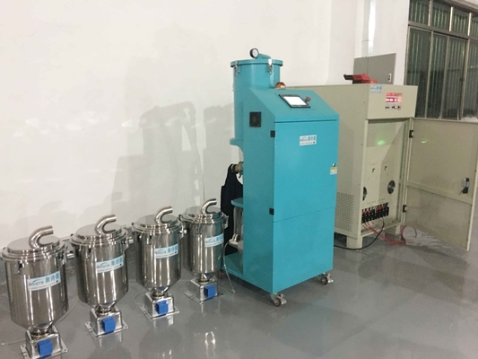 Carregador automático plástico do funil da máquina de carregamento com cor ambiental