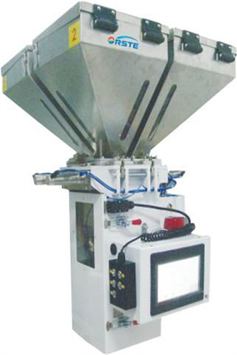 Alimentador gravimétrico dos plásticos do misturador do grupo da extrusão do sopro da injeção automático