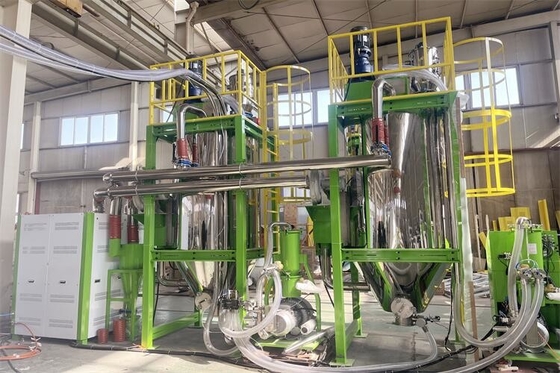 200 - secador plástico do cristalizador do ANIMAL DE ESTIMAÇÃO 1000kg com interruptor de segurança e limpeza automática