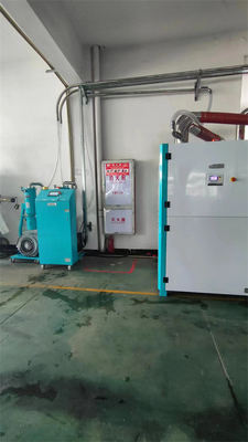 Sistema de controlo PLC Carregador de vácuo industrial para resina de plástico