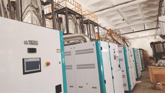 Secador de colchão desumidificador de aço inoxidável 4-40 kW Para secagem de grânulos de plástico