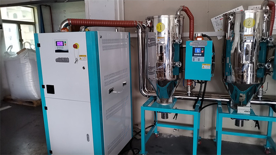 Secador de Hopper de plástico de alto desempenho com faixa de controle de temperatura de 50C-180C