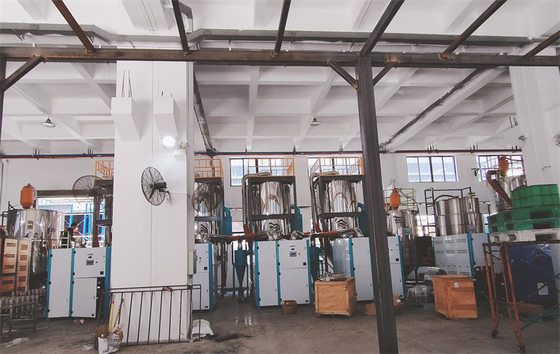 Máquinas de secagem de desicante de aço inoxidável para controle de temperatura de plásticos