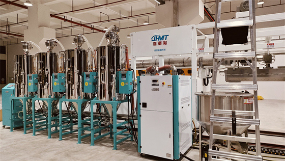 Secador de desicante de material Hopper personalizado para secagem de plástico 4000 L/min