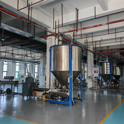 Máquina de mistura de secador de mistura de plástico com parafuso motorizado de 3,75 -7,5KW