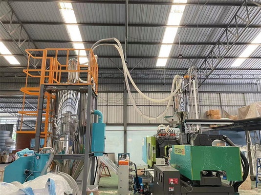 Eficiência Aço inoxidável desumidificador secador Hopper com proteção contra sobreaquecimento