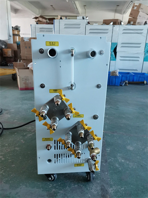 Controlador de temperatura de molde de exibição PLC de precisão com elemento de resfriamento de tubo de cobre