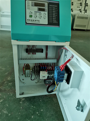 Controlador de temperatura de molde de exibição PLC de precisão com elemento de resfriamento de tubo de cobre