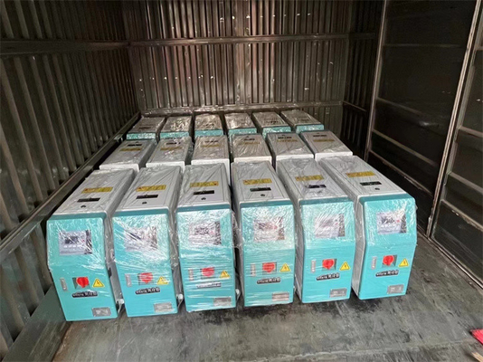 Controlador de molde de circuito único de temperatura Diverter flexível com esquadrão de resfriamento de tubo de cobre