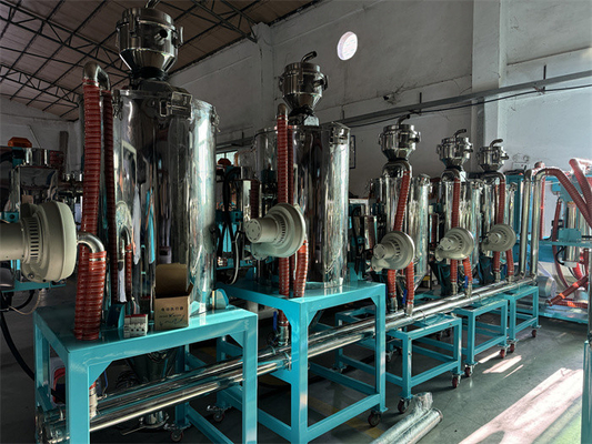 Secadores desicantes de aço inoxidável 4-40 kW Potência para resinas plásticas úmidas